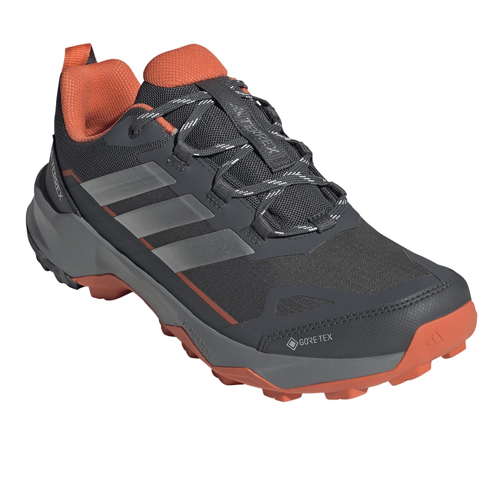 adidas Terrex Skychaser Ax5 GoreTex Hiking Mens Grey Sneakers Athletic Shoes JS