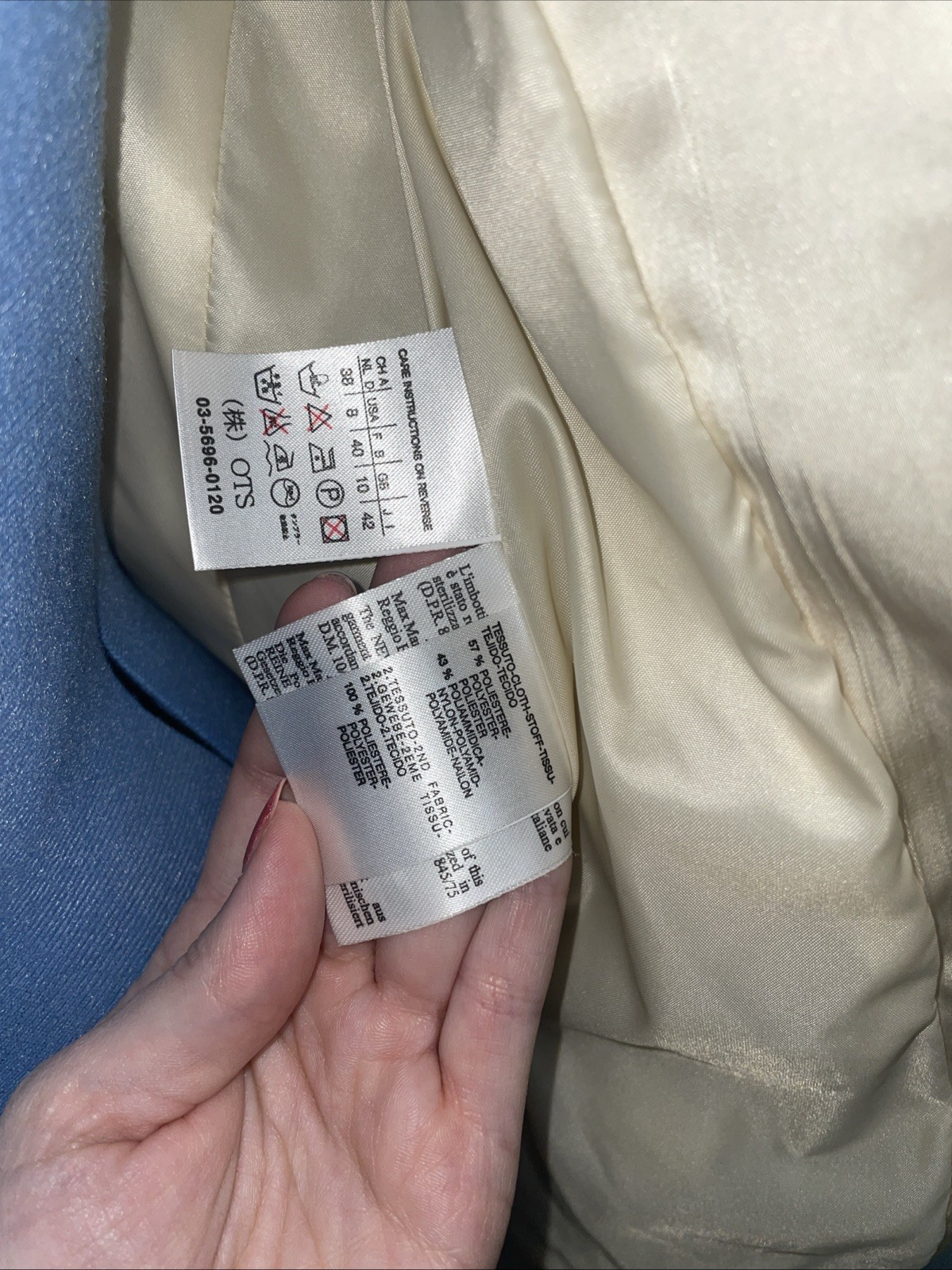 Weekend Max Mara Women’s Coat S Cream 100% Polyamide Puffer Jacket