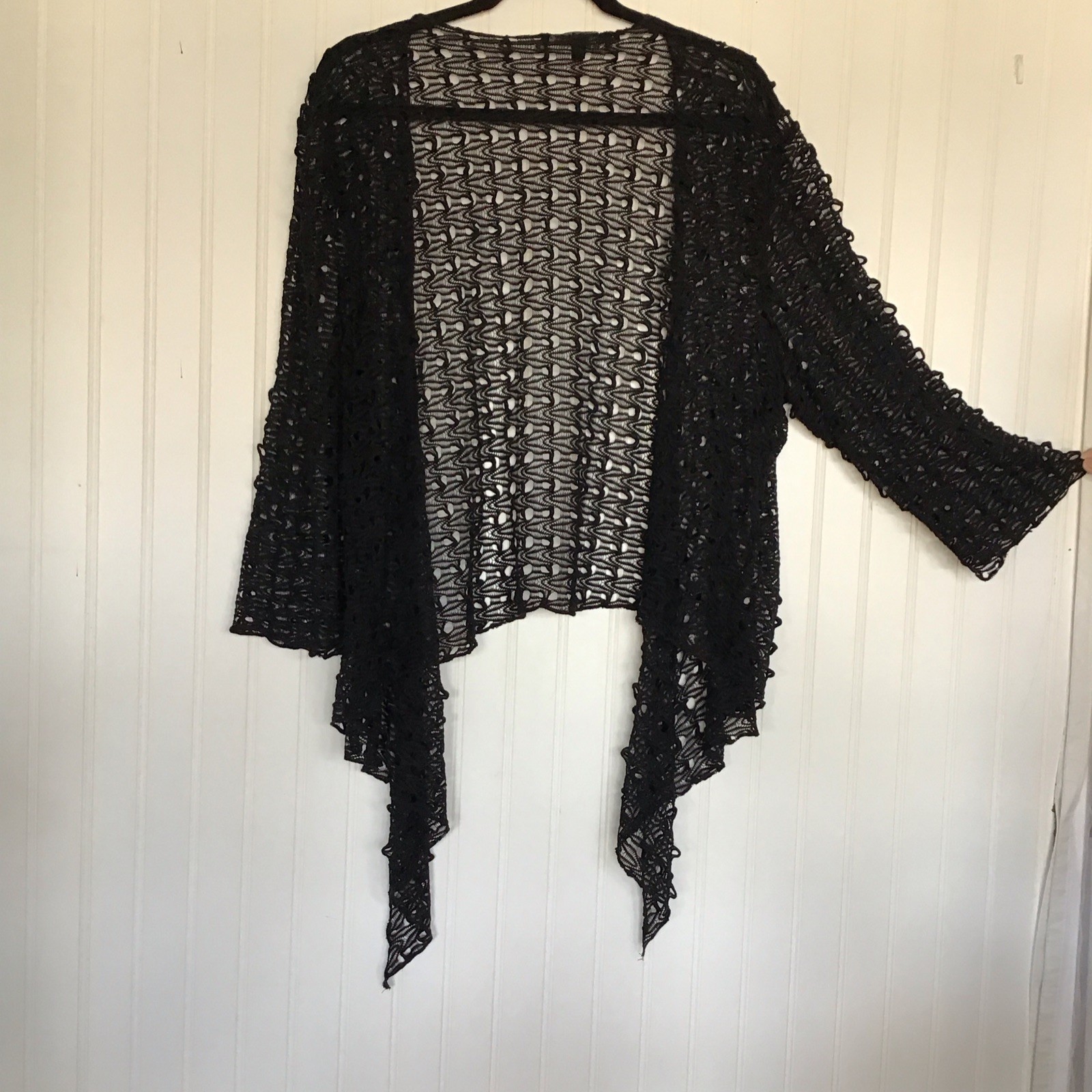 Boho Lacey Mirror Image WhimsygothPlus Size 3X Cardigan Sweater Lightweight