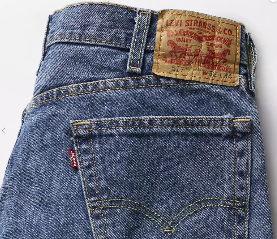 LEVI’S 517™ Bootcut Men’s Jeans Medium Stonewash – Non Stretch
