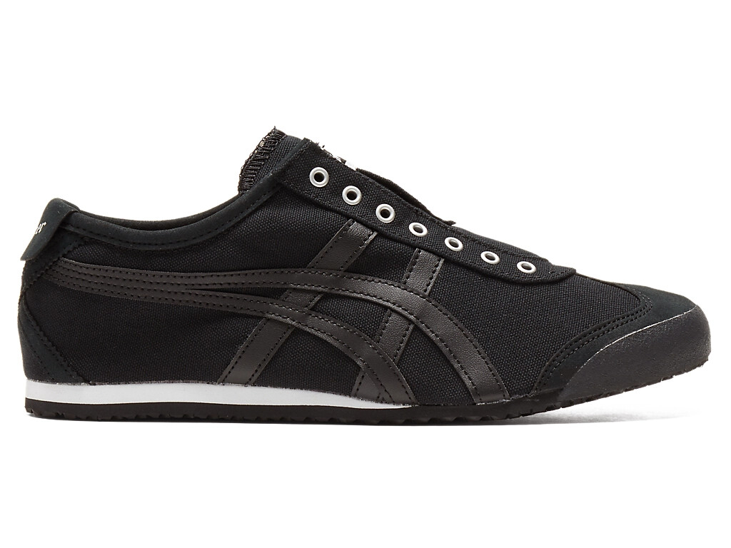 Onitsuka Tiger MEXICO 66 SLIP-ON 1183A360 002 BLACK BLACK Unisex Shoes US 7.5-14