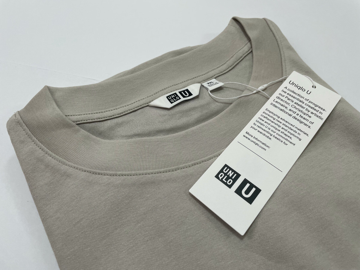 UNIQLO U AIRism Cotton Oversized Crew Neck Half-Sleeve T-Shirt S-XL Japan