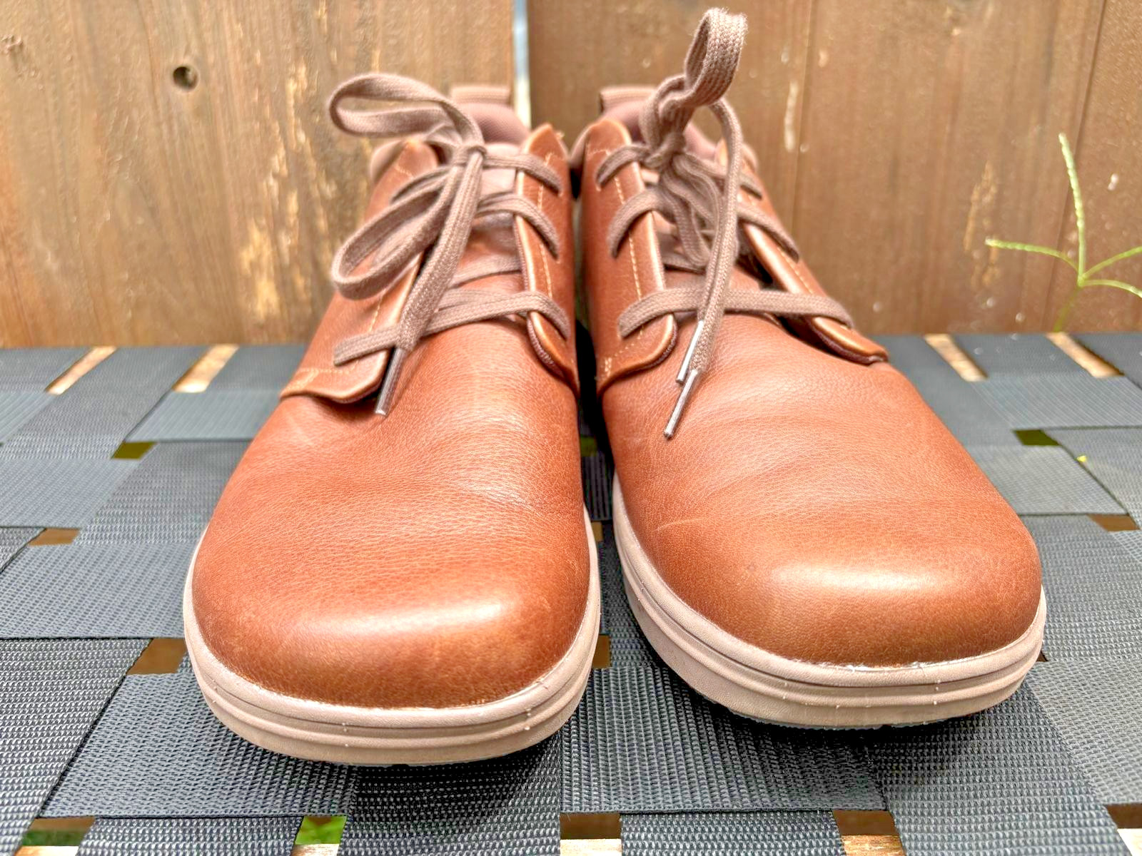 LEMS Men’s Shoes LEMS-37 Chukka Grip Leather Chesnut US 10.5
