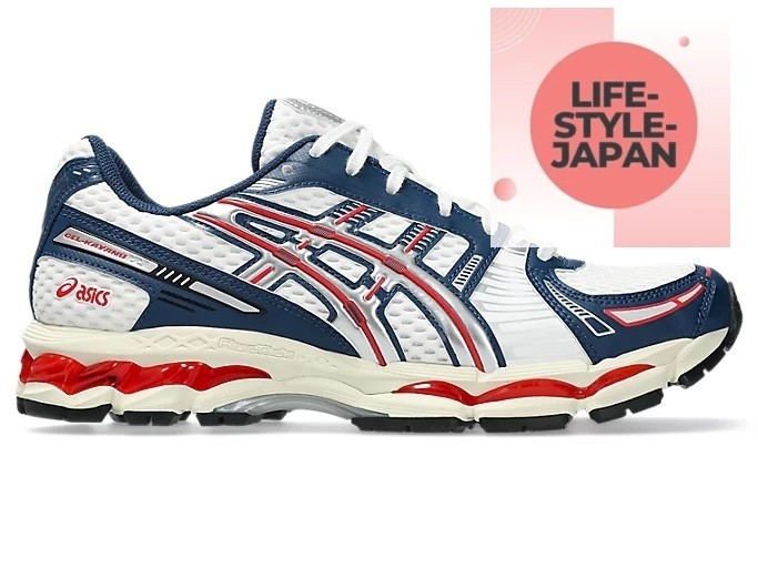 ASICS GEL-KAYANO 12.1 1203A885 100 White Independence Blue Men Shoes