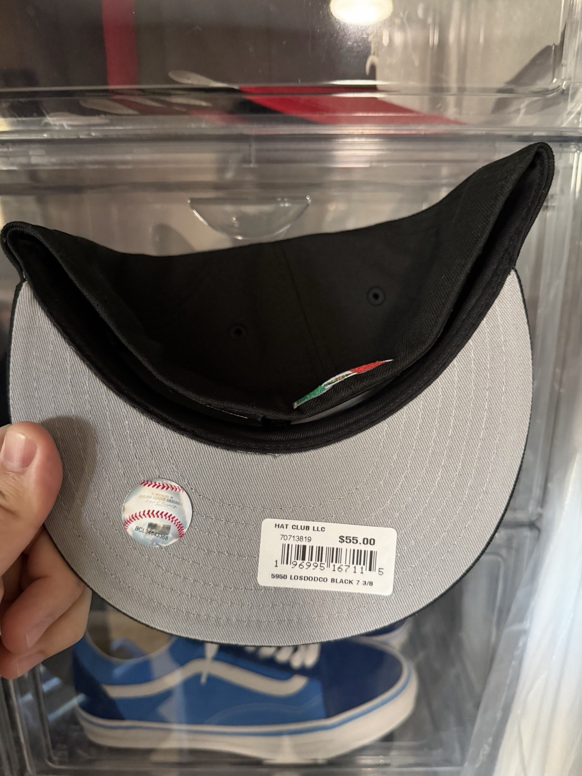 Los Angeles Dodgers New Era 59Fifty Fitted Hat Cap Size 7 3/8 Baseball MLB New
