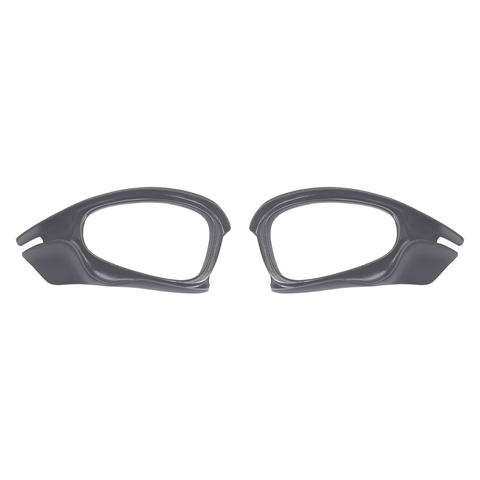KEYTO Silver High Polymer Rubber Sideblinders for-Oakley Juliet X-Metal