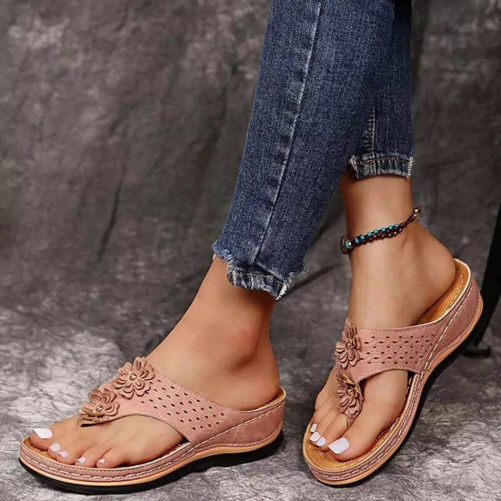 Women Flip Flops Thong Sandals Arch Support Cushion Summer Slippers Shoes USA