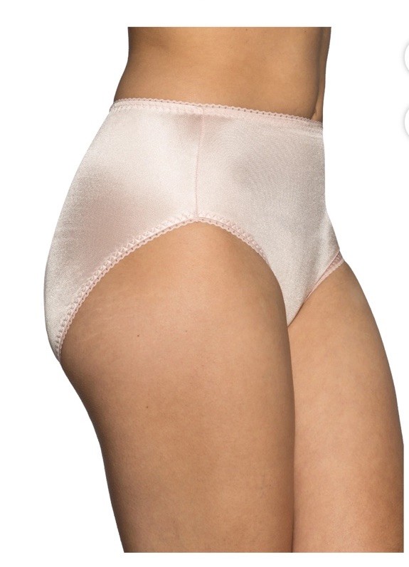 VANITY FAIR Women Size 5XL 3-Pair Undershapers Hi Cut Underwear Panties