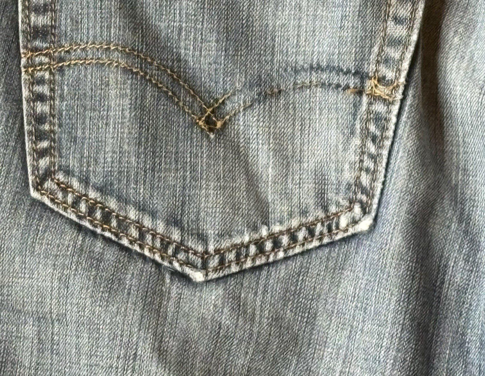 Levi’s 527 Slim Boot Cut Jeans Dark Wash Non Stretch 29×32, Measures 30×32
