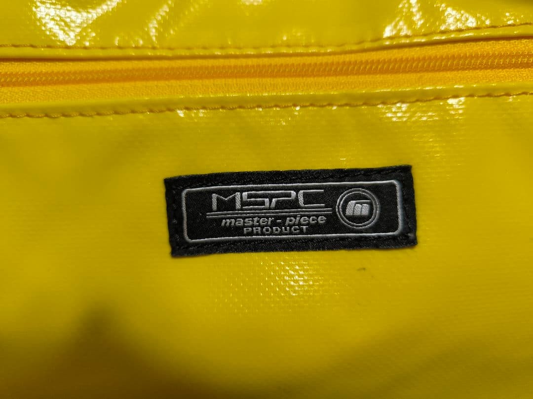 MSPC masterpiece Messenger Bag Made in Japan Waterproof Cushion Strap Used Japan