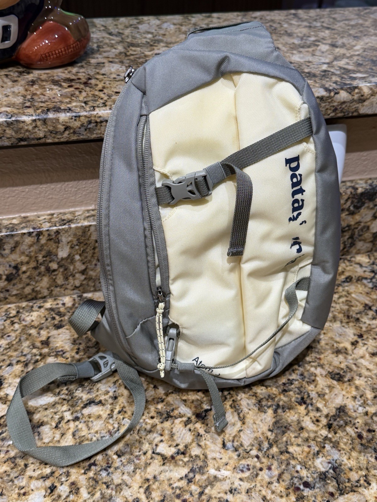 Patagonia Atom Sling Bag 8L Sling Bag Crossbody Gray Commuting Travel Outdoors