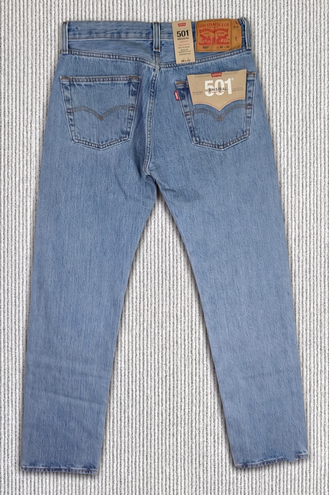 Levi’s 501 Original Men’s Blue Straight Leg Jeans Size 29 x 32