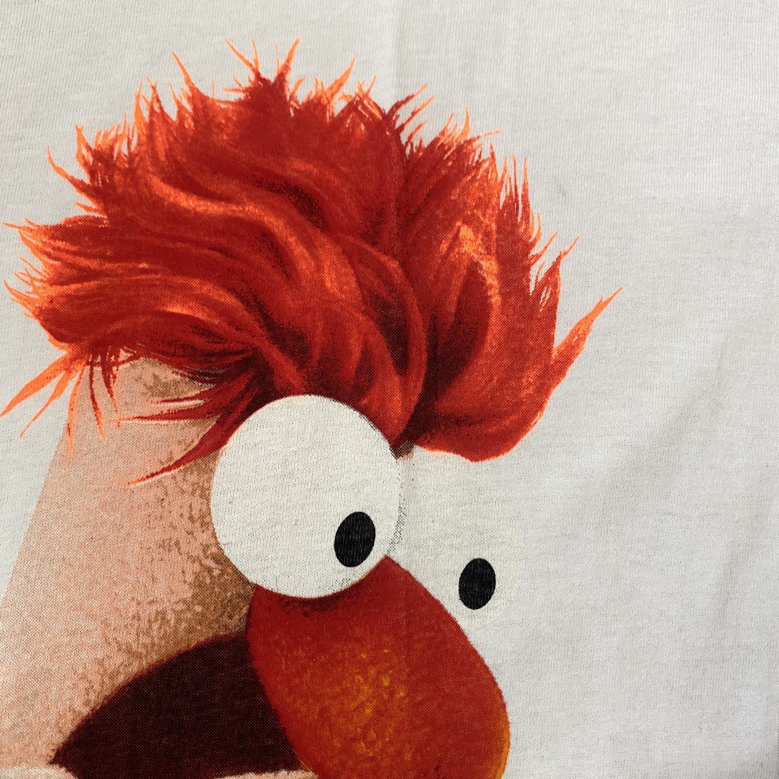 Vintage Muppet Show Beaker Dr Honeydew Shirt XL Jim Henson Single Stitch Changes