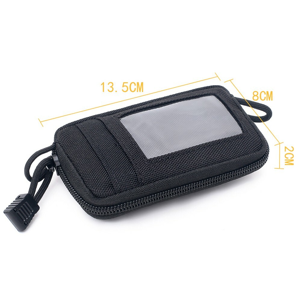 Tactical Molle Pouch EDC Card Bag Wallet Key Holder Money Case Pack Earphone Bag