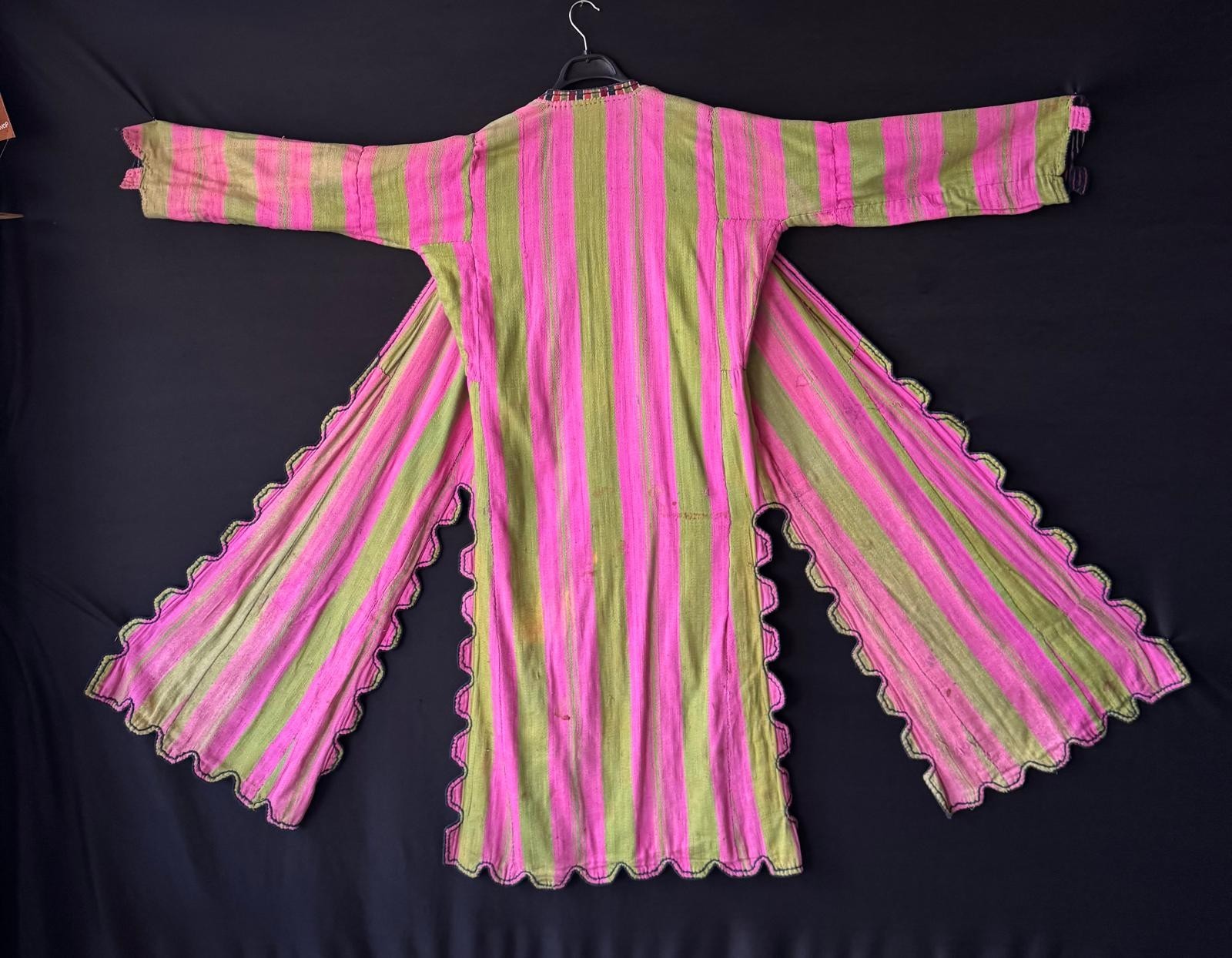 1900s Antique Ottoman Turkish Costume,Anatolian Three Skirts, Antique Kaftan