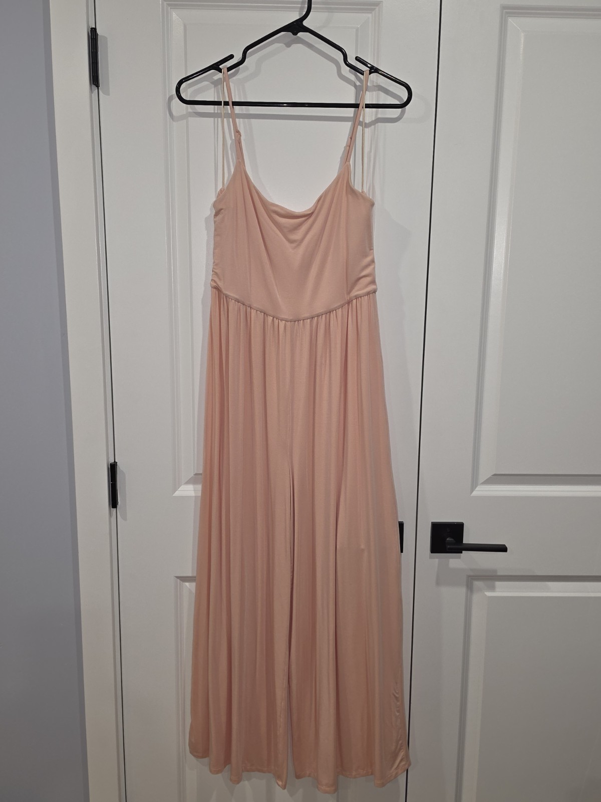 Aritzia Wilfred Market Wide Leg Jumpsuit Peach Womens Size Medium