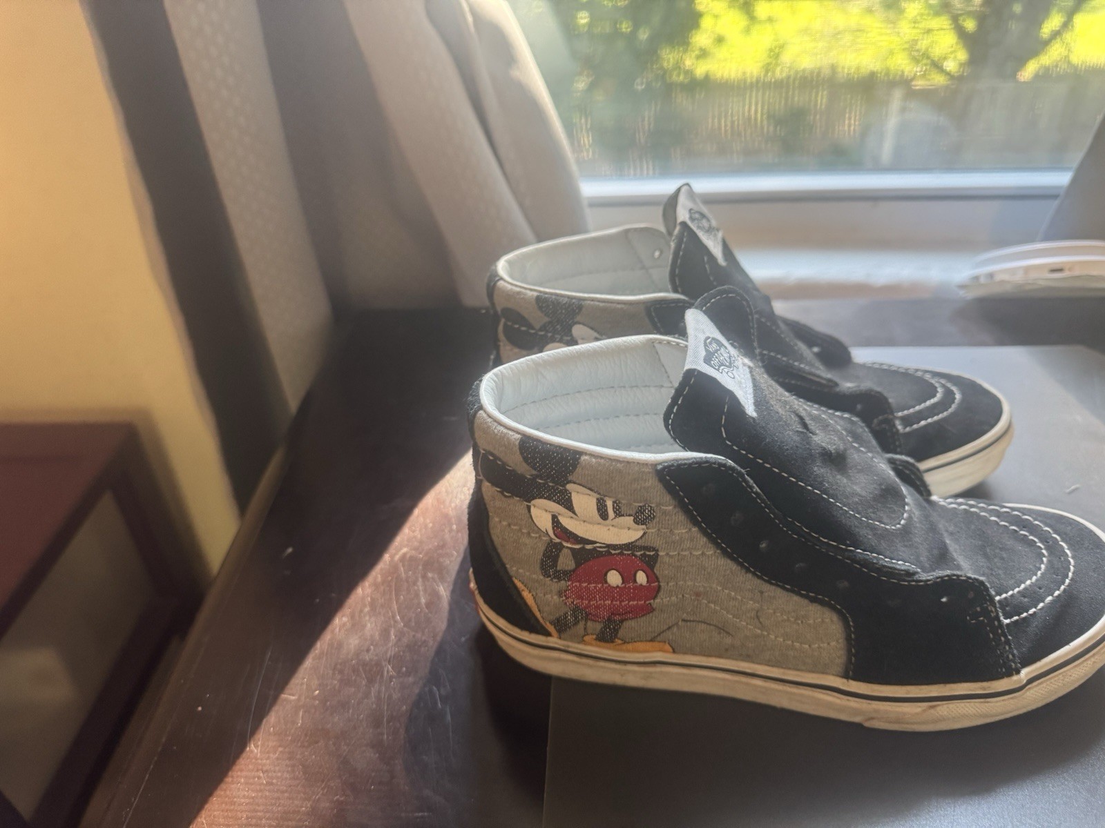 vans disney mickey mouse shoes