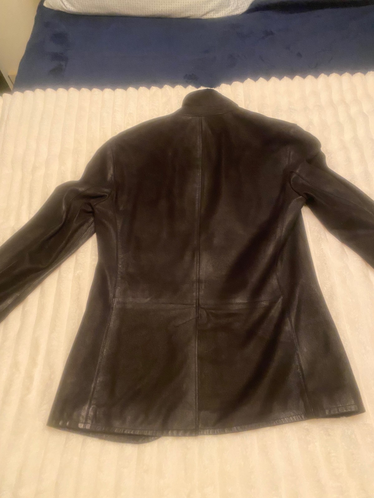 $1898 New John Varvatos Collection Hook And Bar Suede Jacket EU 44 USA 34