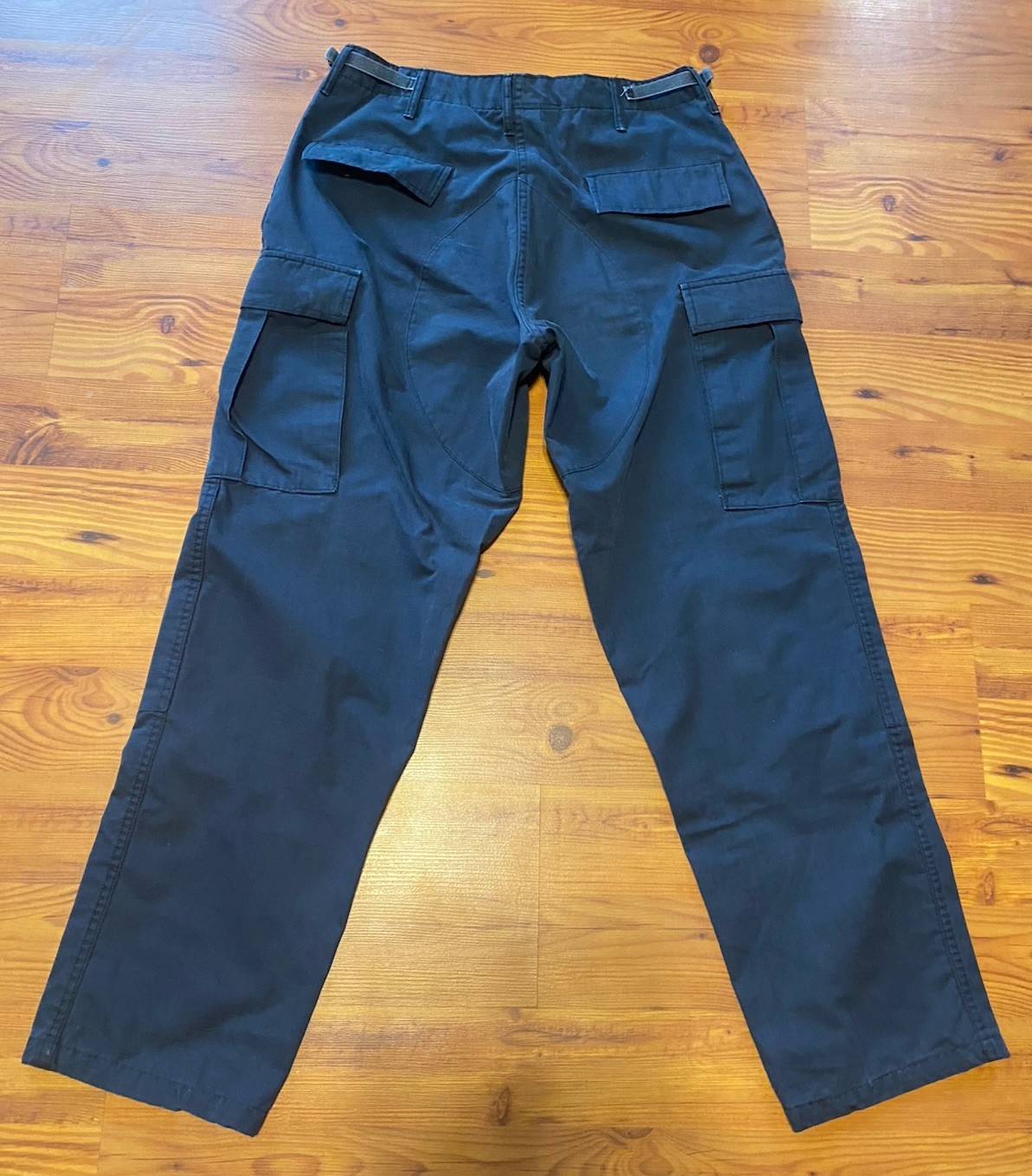 MENS PROPPER F5205 ZIP FLY POLY COTTON BATTLE RIP PANTS LAPD NAVY M/R 34×31