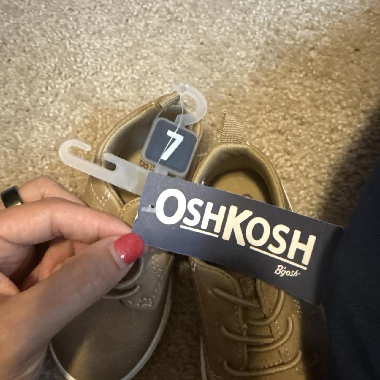 OshKosh B’gosh Kid’s Tan and Khaki Trainer