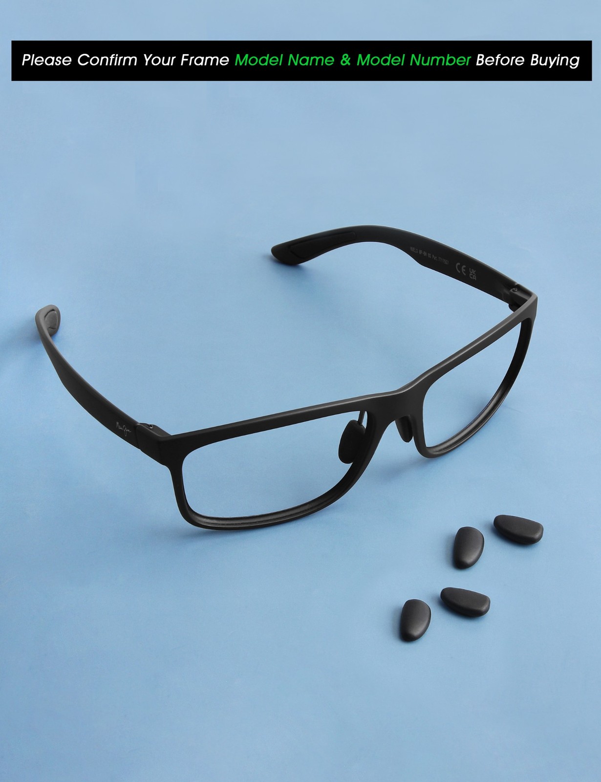 Replacement Nose Pads Nose Piece for Maui Jim Big Wave MJ440 MJ415 Sunglasses
