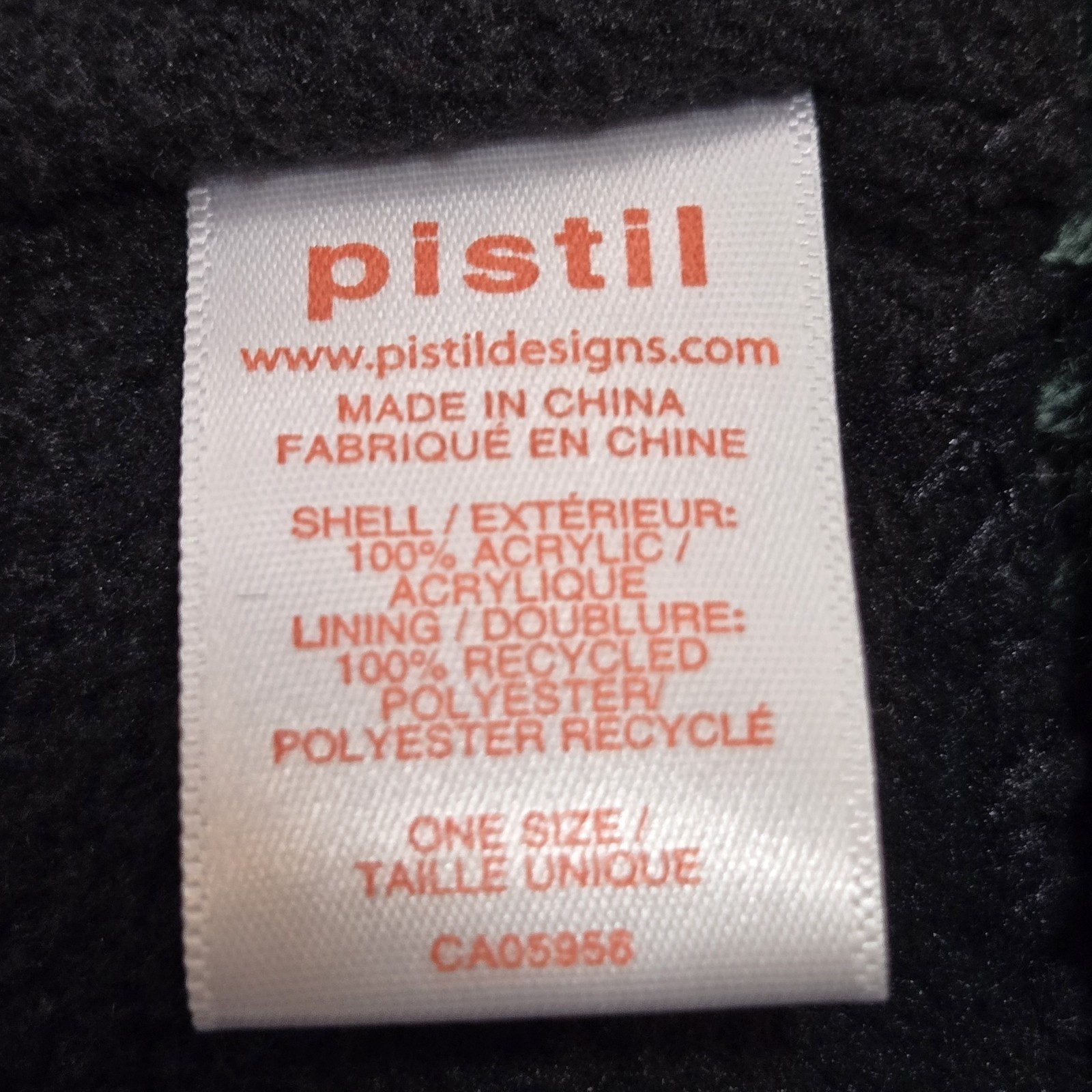 Pistil Beanie Brim Hat Green Knit