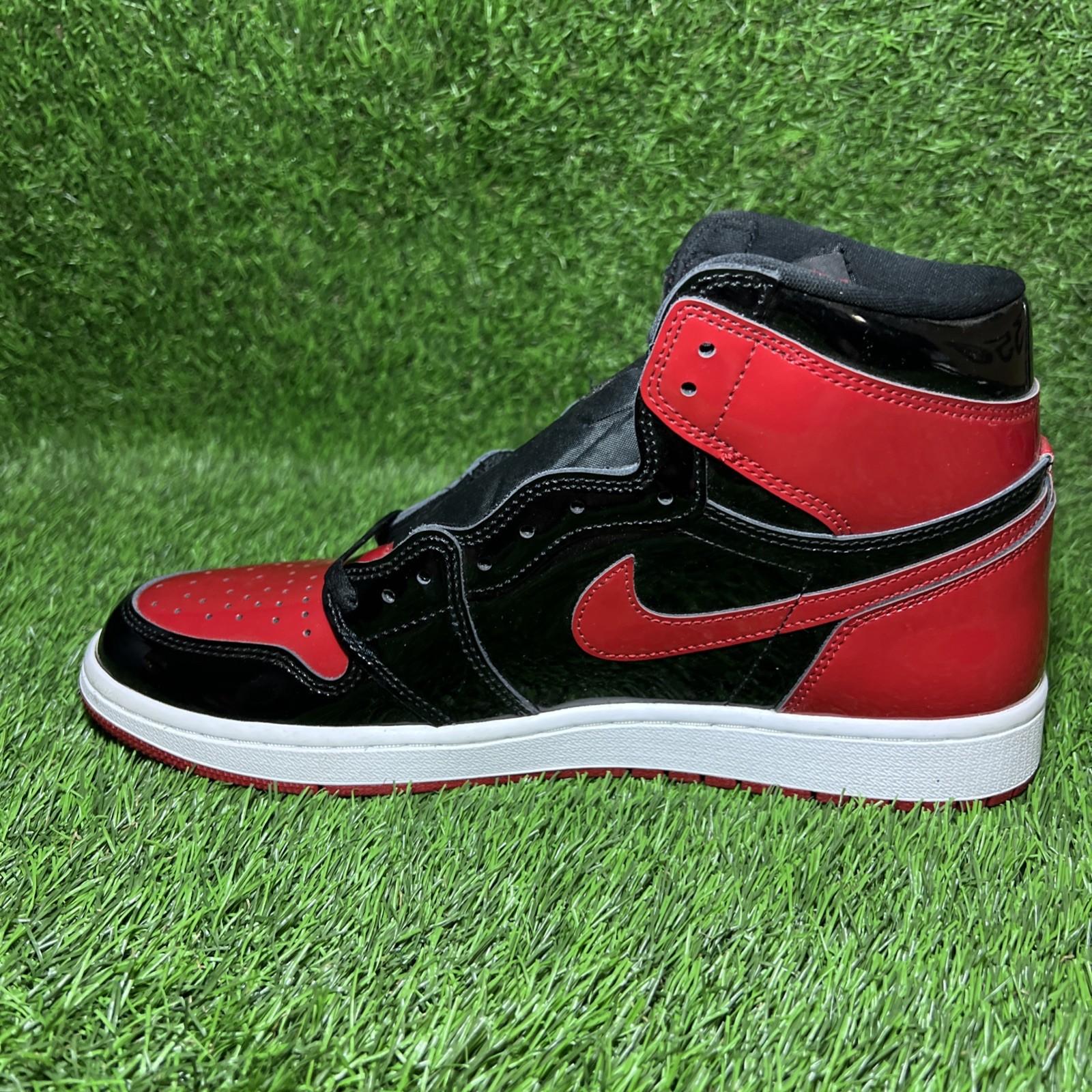 RIGHT SHOE ONLY Size 12 – Jordan 1 Retro OG High Patent Bred