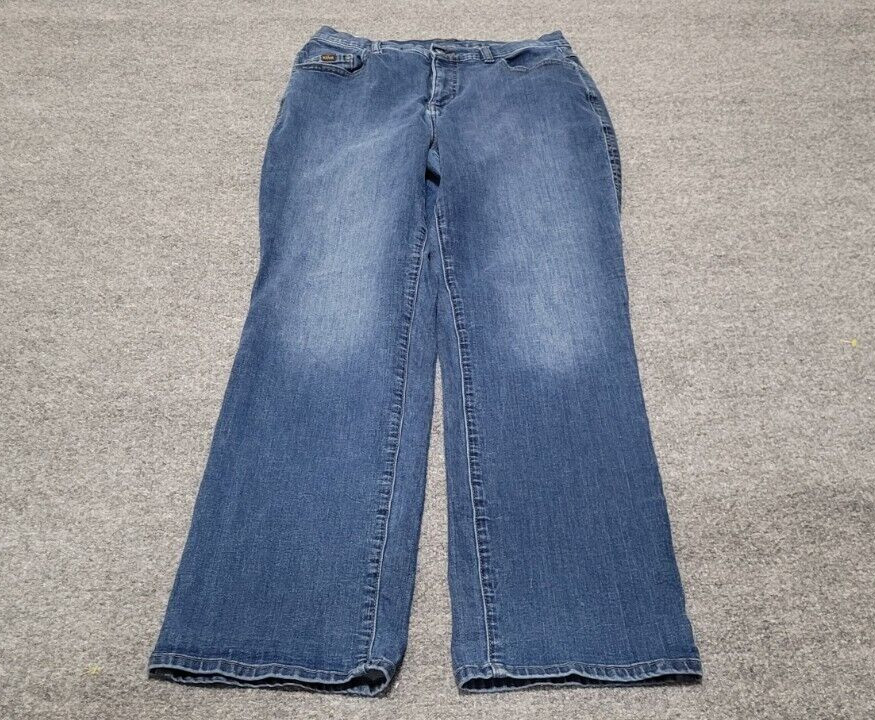 Kuhl Denim Jeans Women’s 12 Reg Stretch Straight Leg High Rise Comfy Outdoor