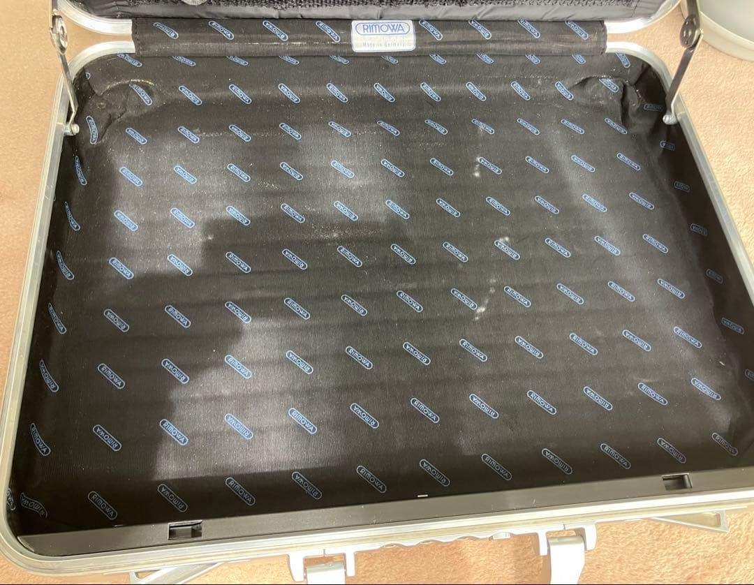Vintage, rare RIMOWA silver attaché case