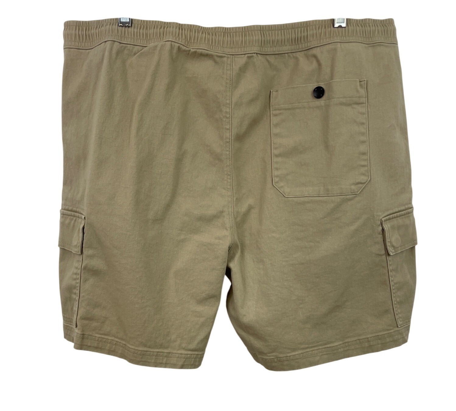 WeSC Shorts Beige Khaki Twill Utility Cargo Pockets Hiking Mens XXL Womens XXXL