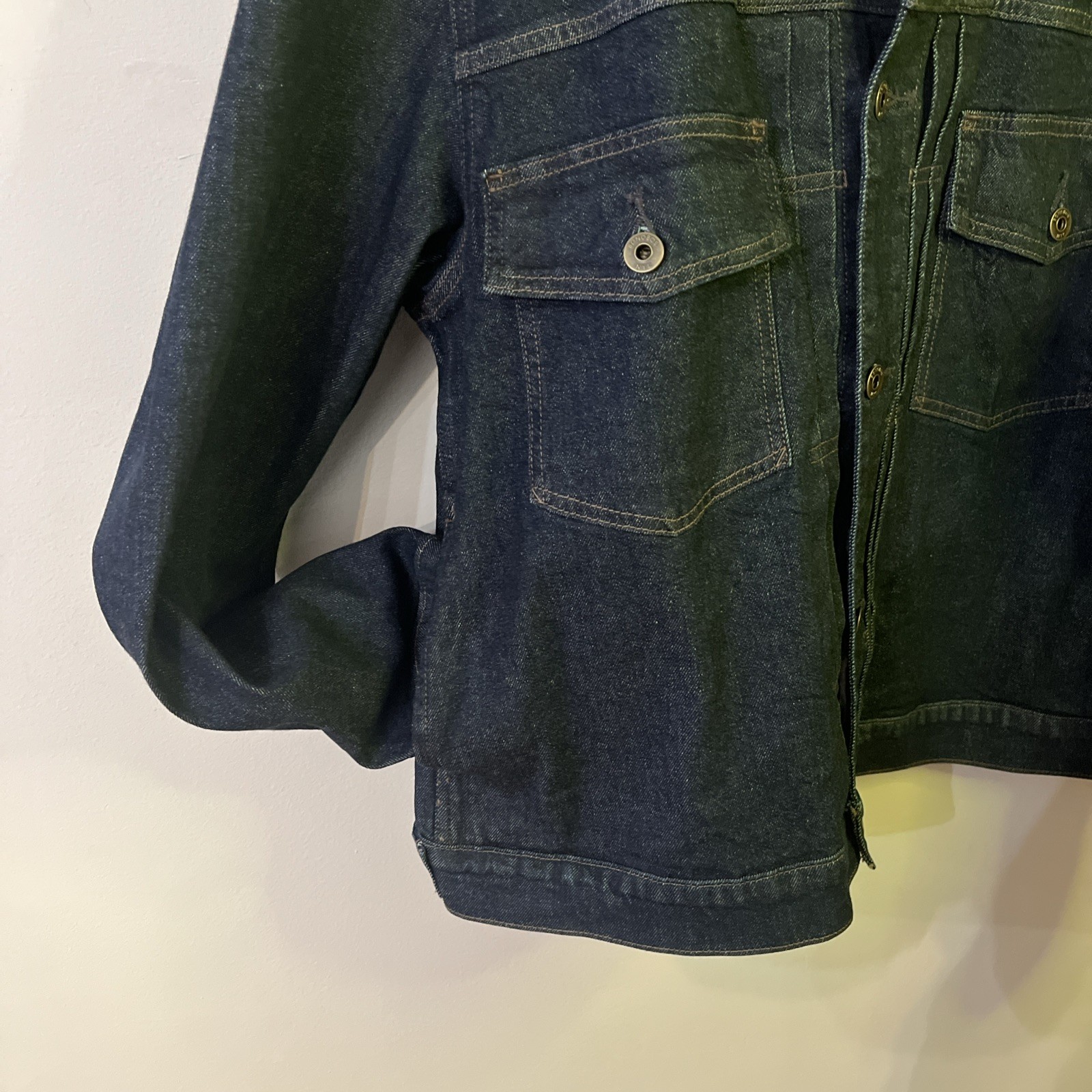 Bonobos Denim Jacket Mens Size XL Dark Wash The Jean Gramercy Indigo