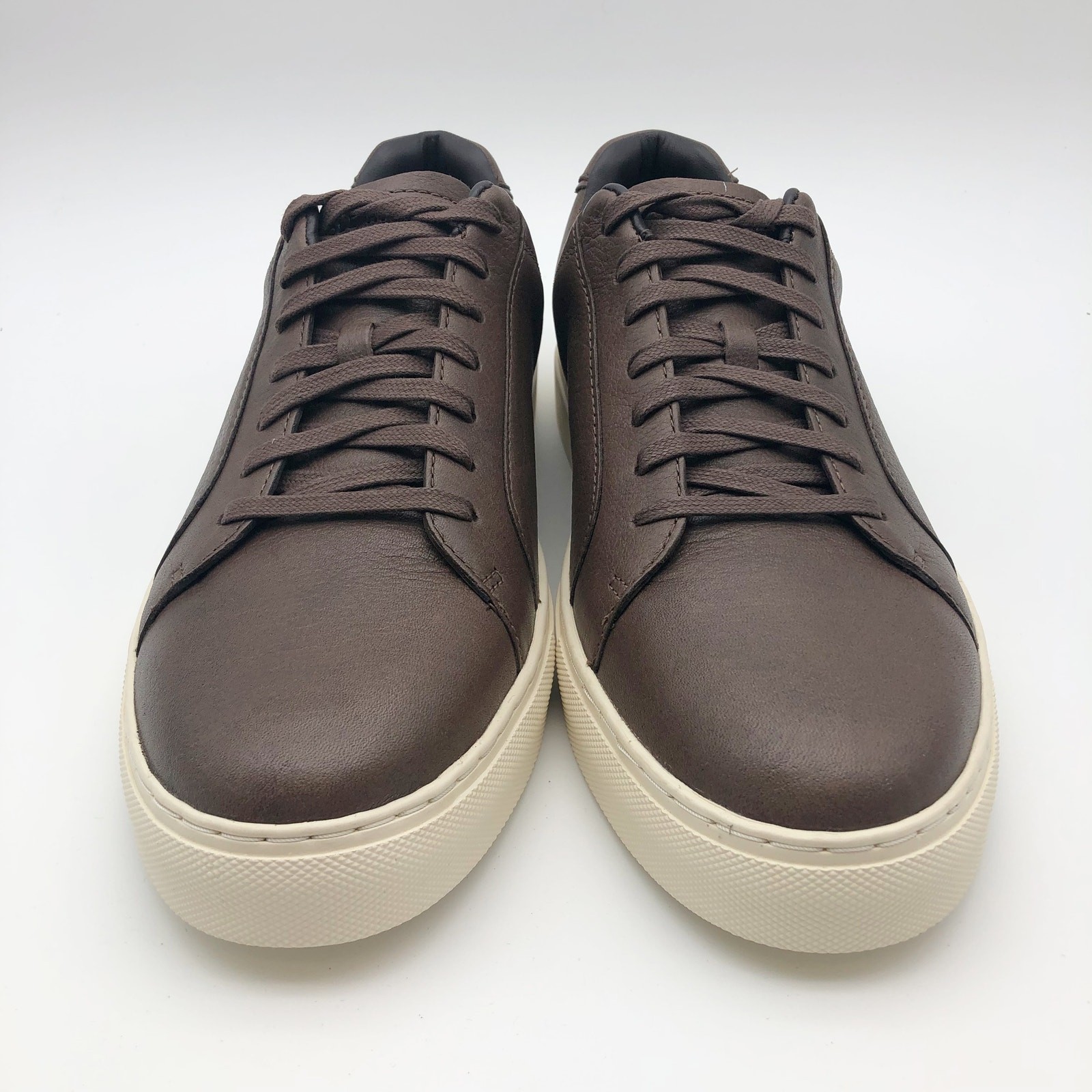 Cole Haan Mens Jensen Low-Top Casual Sneakers US 9 M EU 42 Brown Leather NIB