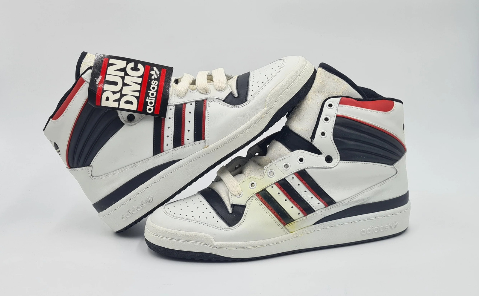*NEW* Vintage 1980s Adidas Eldorado Hi RUN DMC UK 11.5 / EUR 46 2/3
