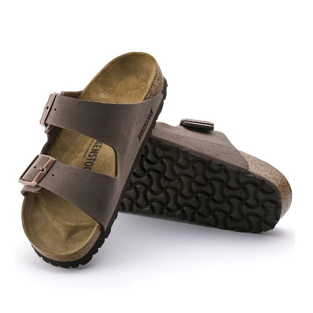 Birkenstock Unisex Arizona Birko-Flor Mocha Sandals Select Size