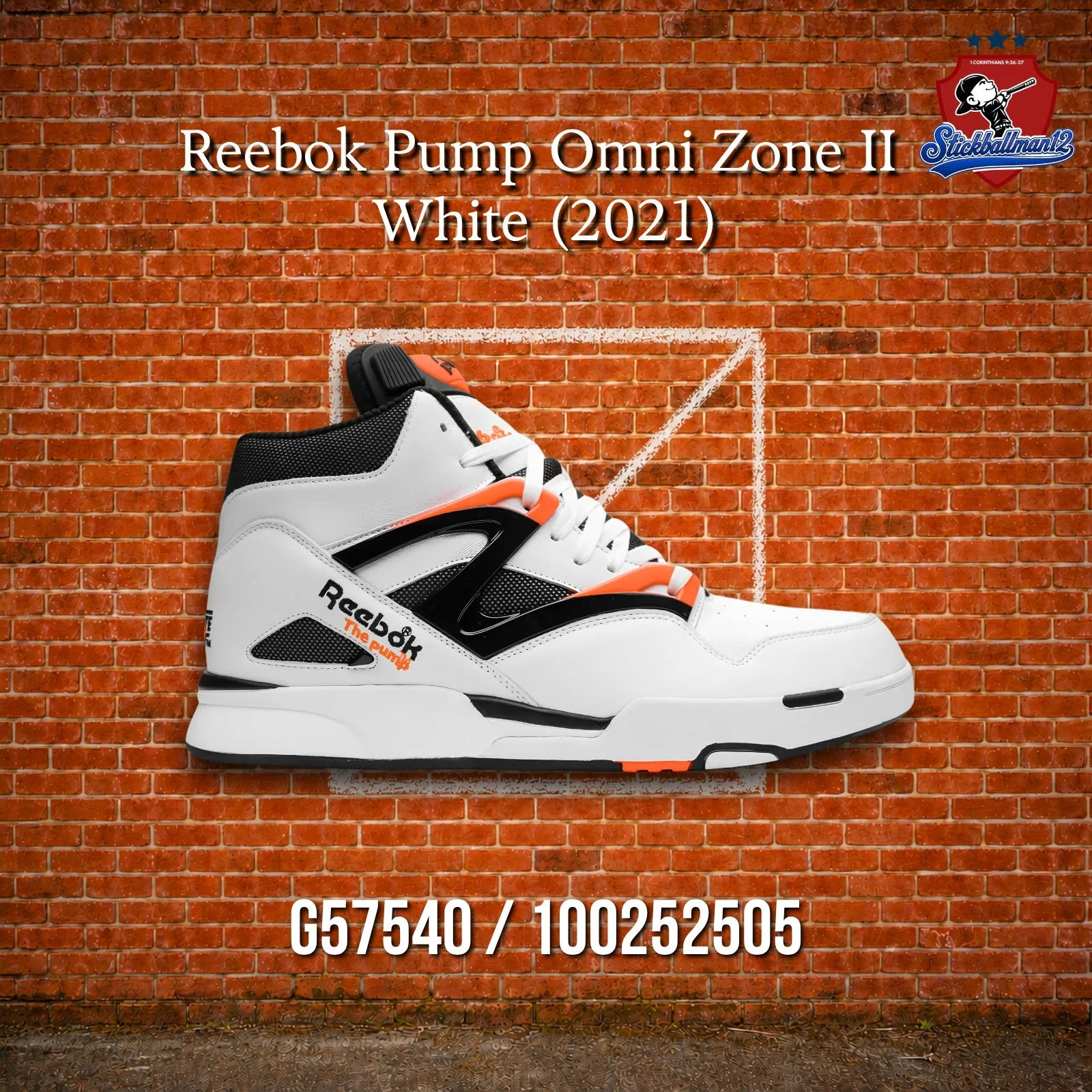 Reebok Pump Omni Zone II White (2021) – G57540 / 100252505