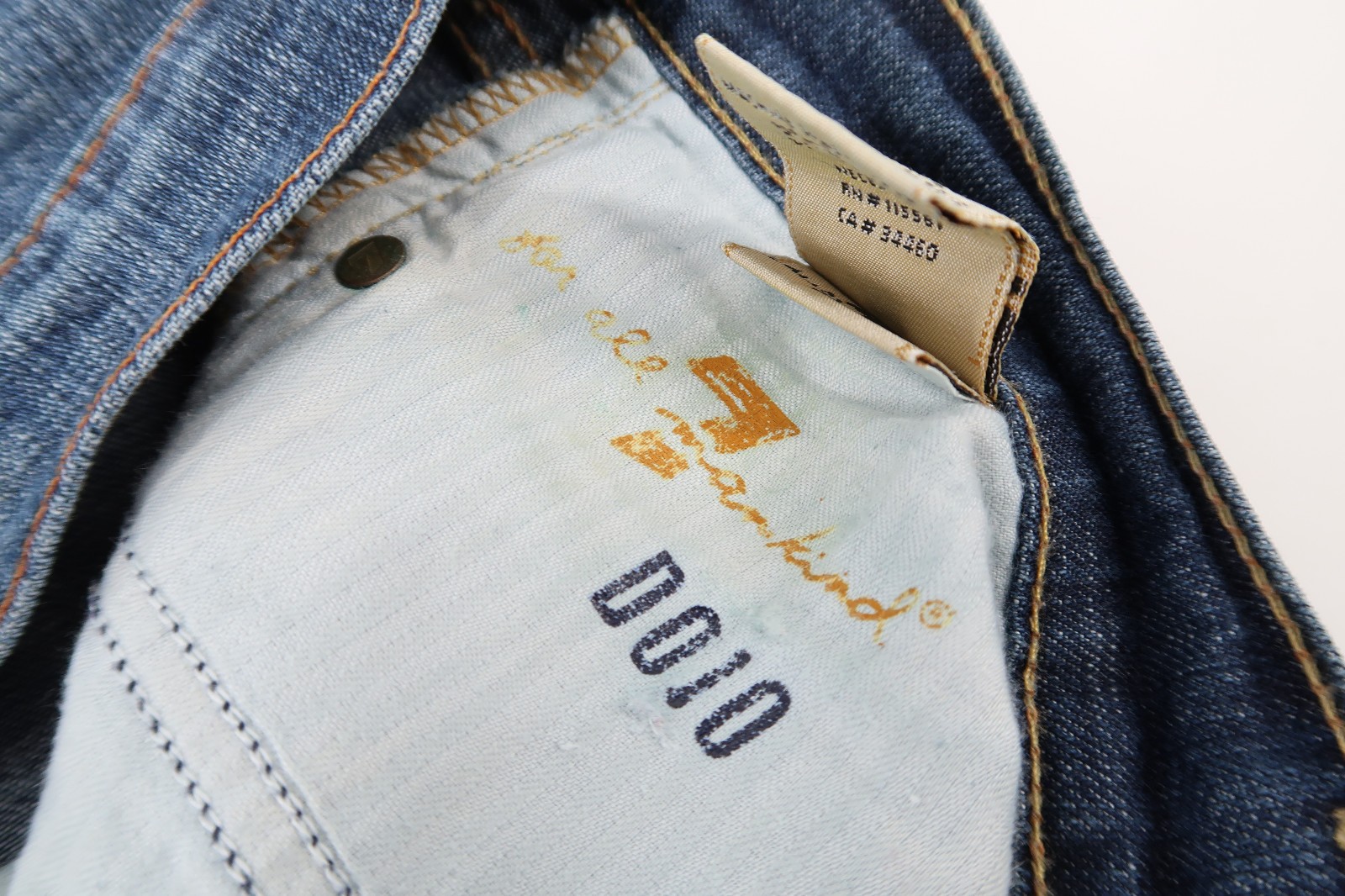 7 For All Mankind DOJO Jeans Wide Flare Leg Womens Sz 29 32X34 7FAM Rare Pockets