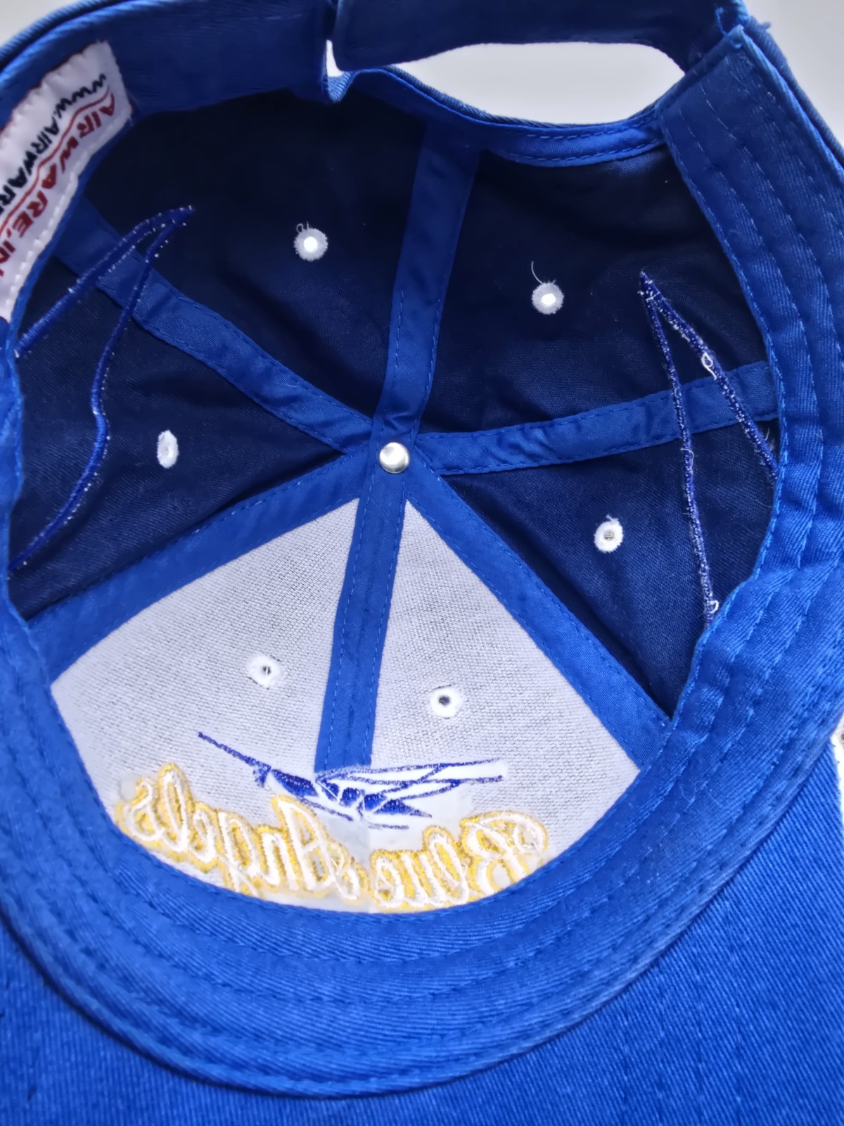 Blue Angels Hat F/A-18 Hornet Airware Hat Cap Adjustable Strap Embroidered
