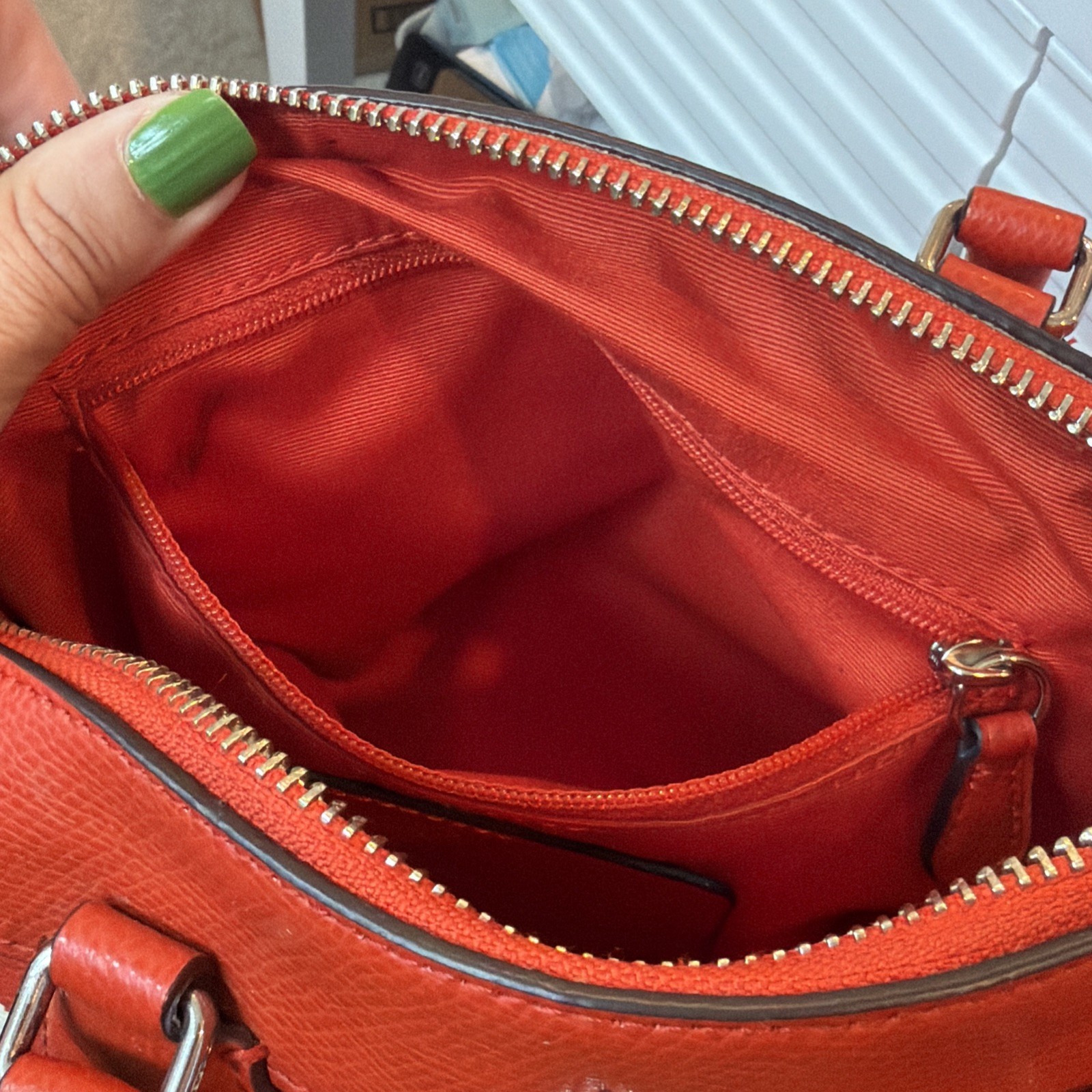 Coach Mini BENNETT Satchel In Floral Print Coated Canvas RED Crossbody