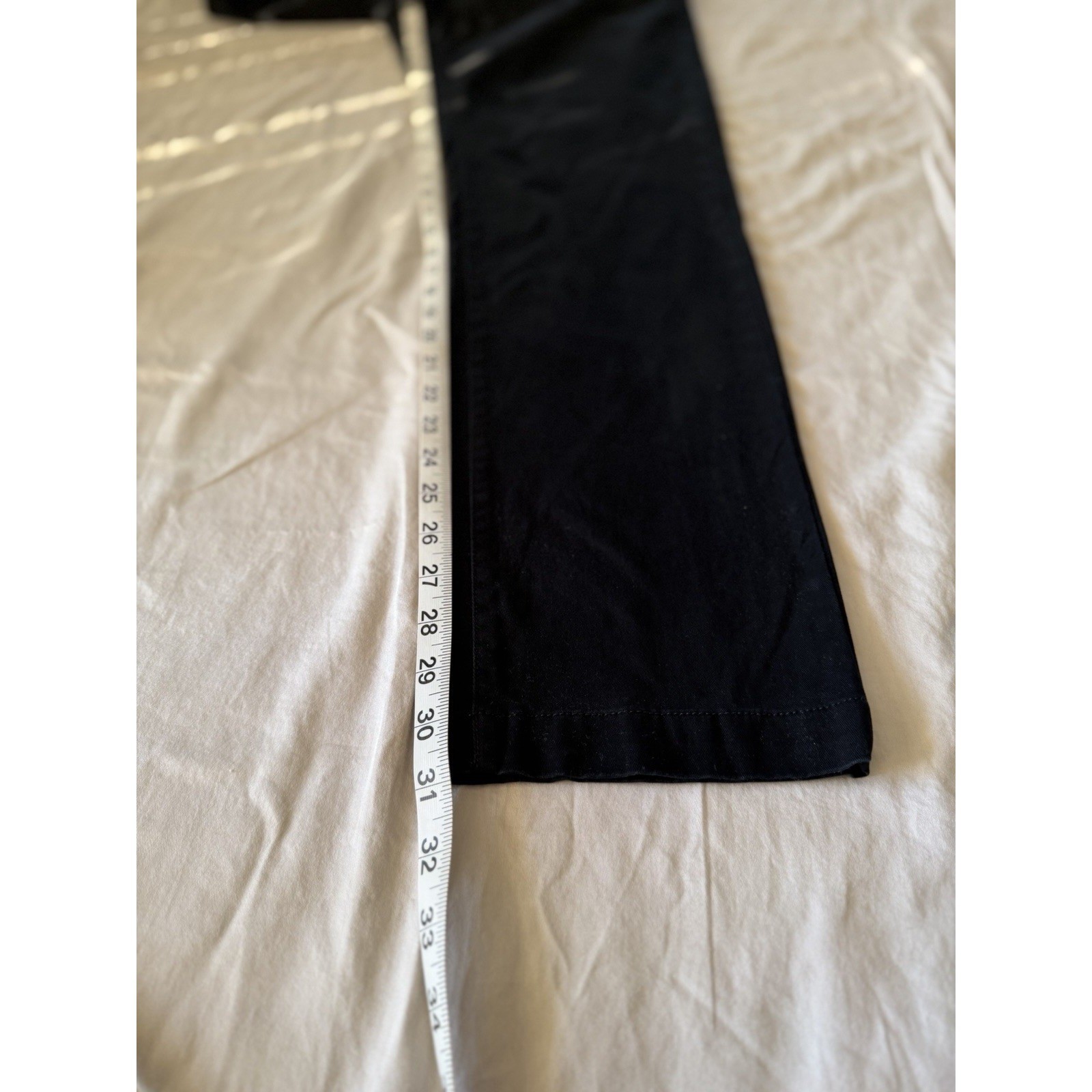 Goodfellow & Co Every Wear Chino Pants Mens 30×32 Black Athletic Fit Stretch