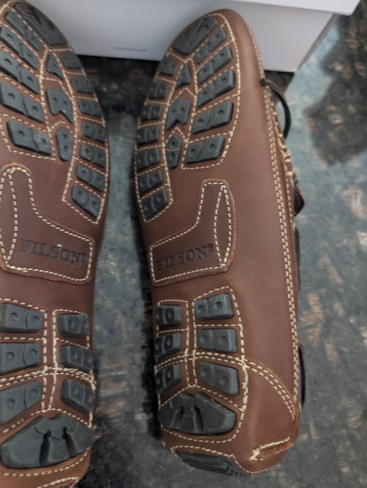 FILSON DRIVING SHOES Brown Men’s 10 1/2 Narrow See Pictures For Accuracy!
