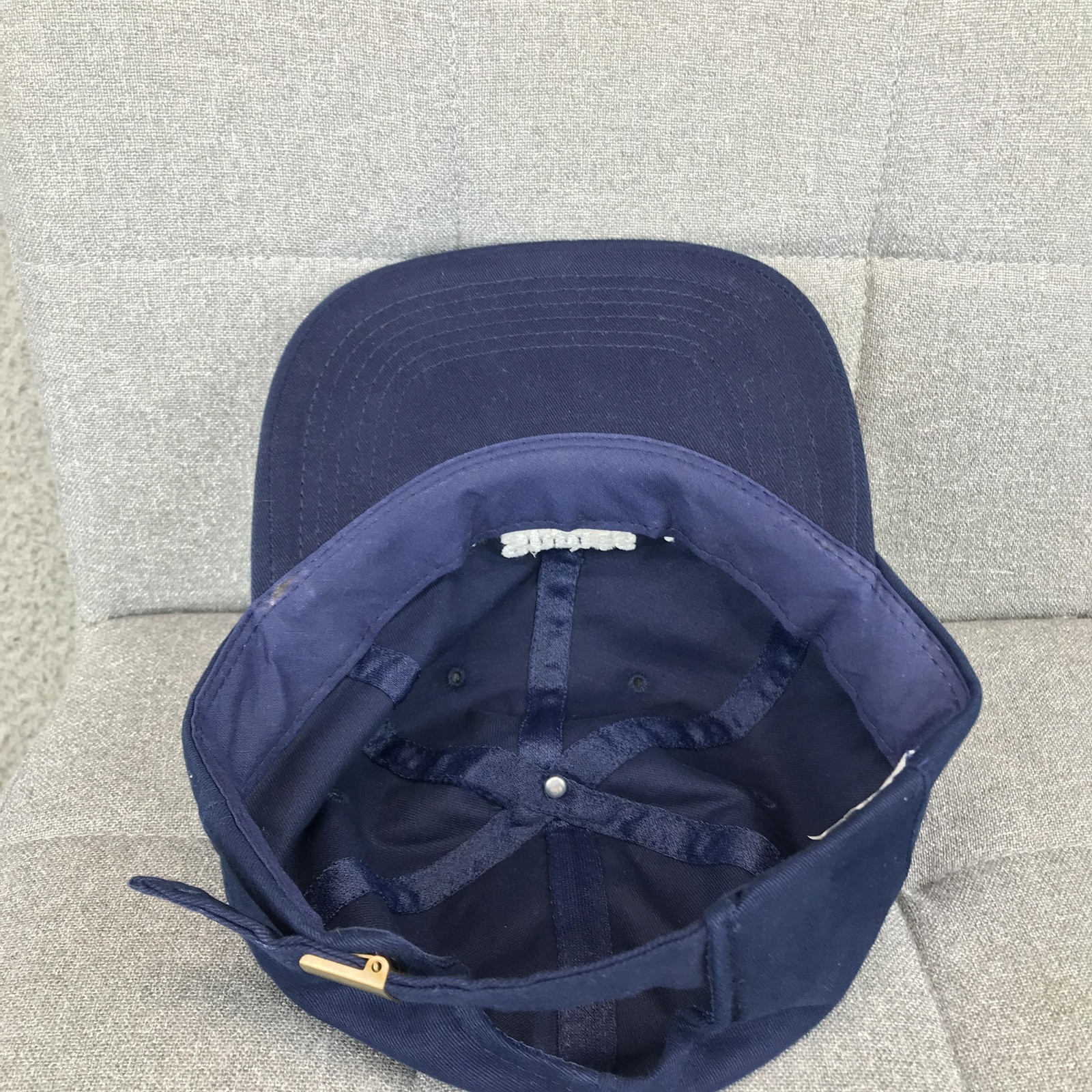 Sports Illustrated Hat Cap Strap Back One Size Blue Mens Twill Baseball Dad