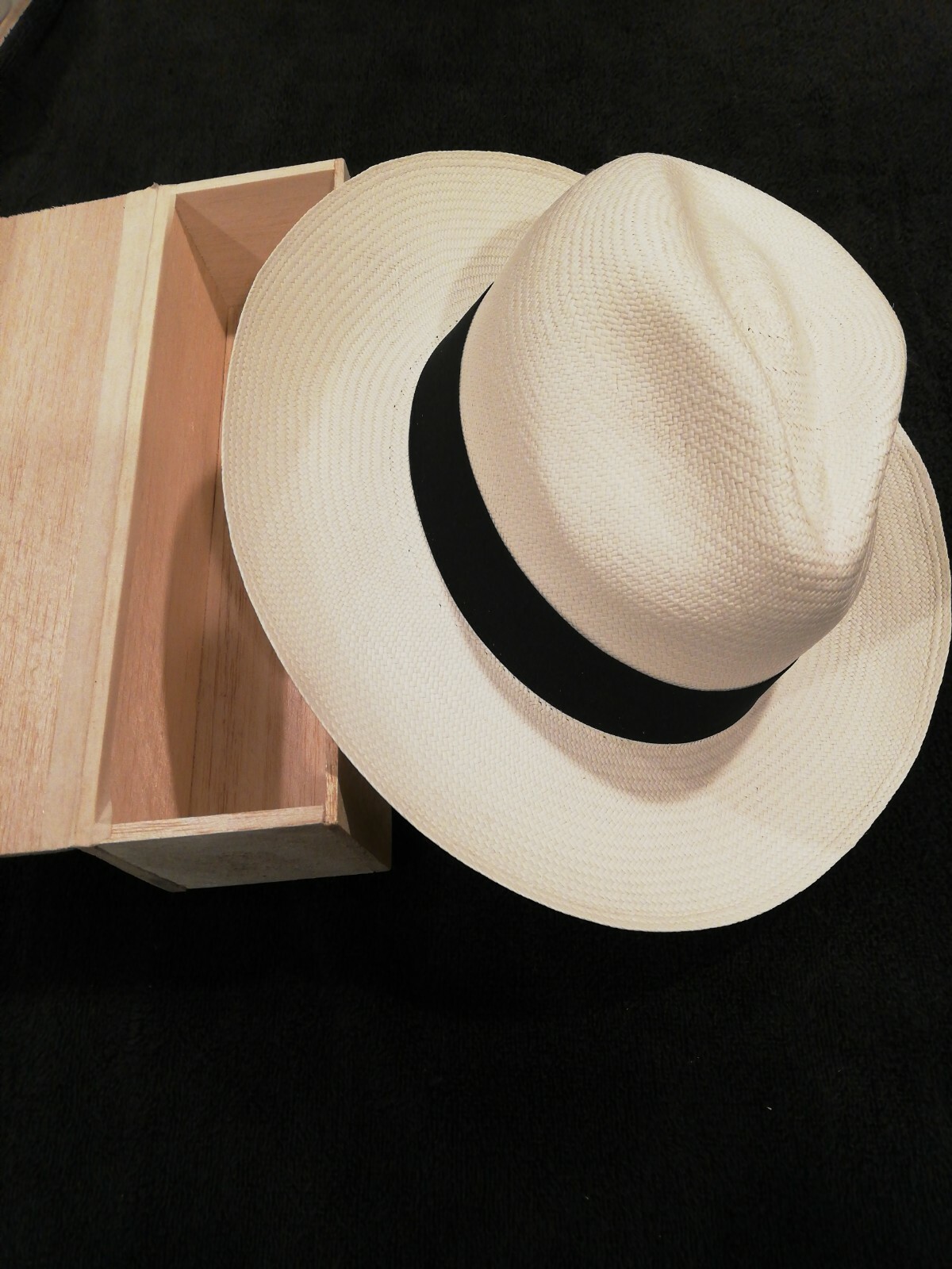 New Genuine Rollable Panama Hat Toquilla Straw Made in Ecuador Size Various