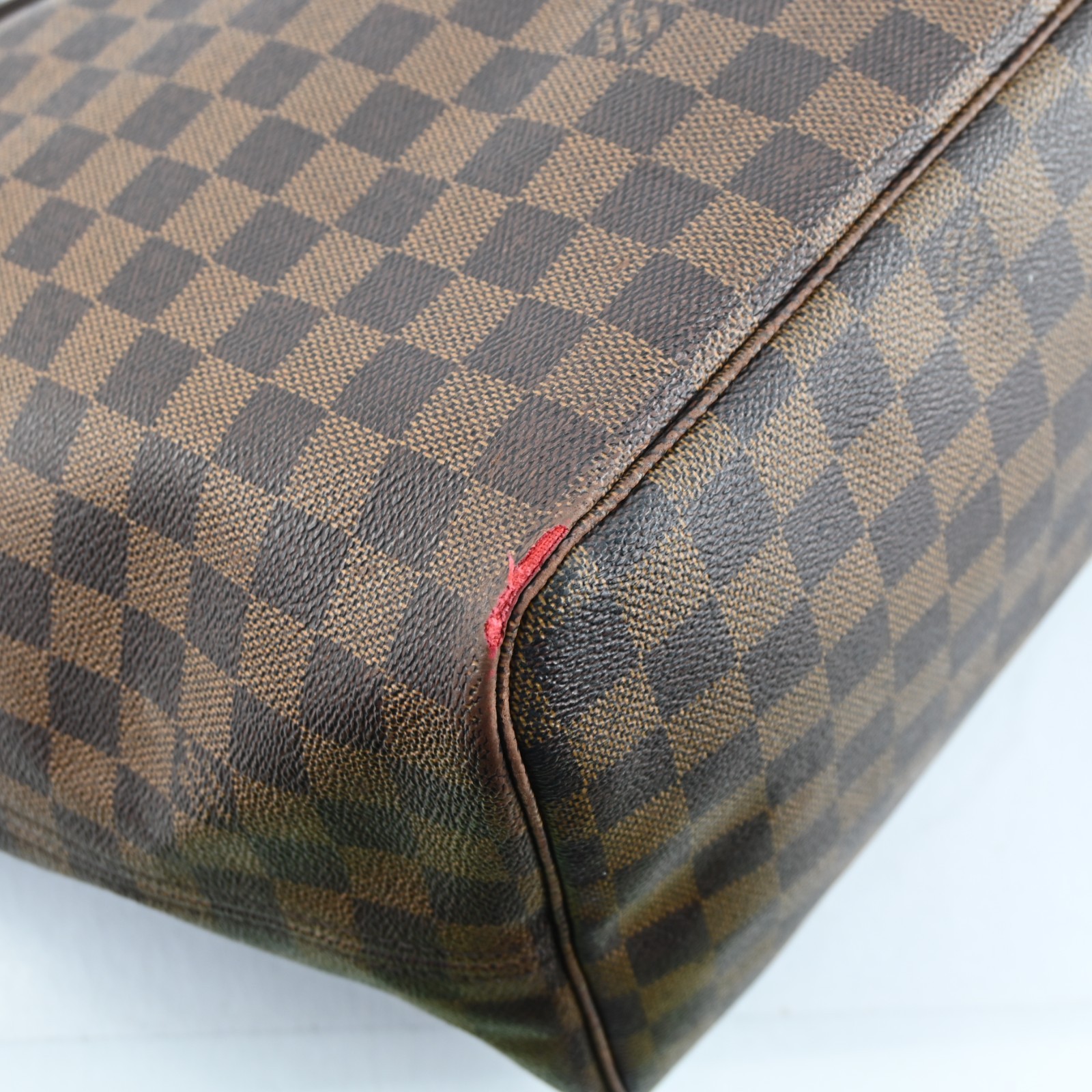 LOUIS VUITTON Damier Ebene Neverfull GM Tote Bag N51106 LV C1965YR806