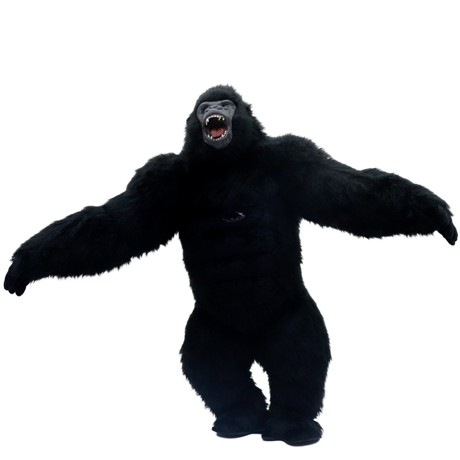 Giant Gorilla King Kong Inflatable Costume Adult Halloween Cosplay Party Outfit