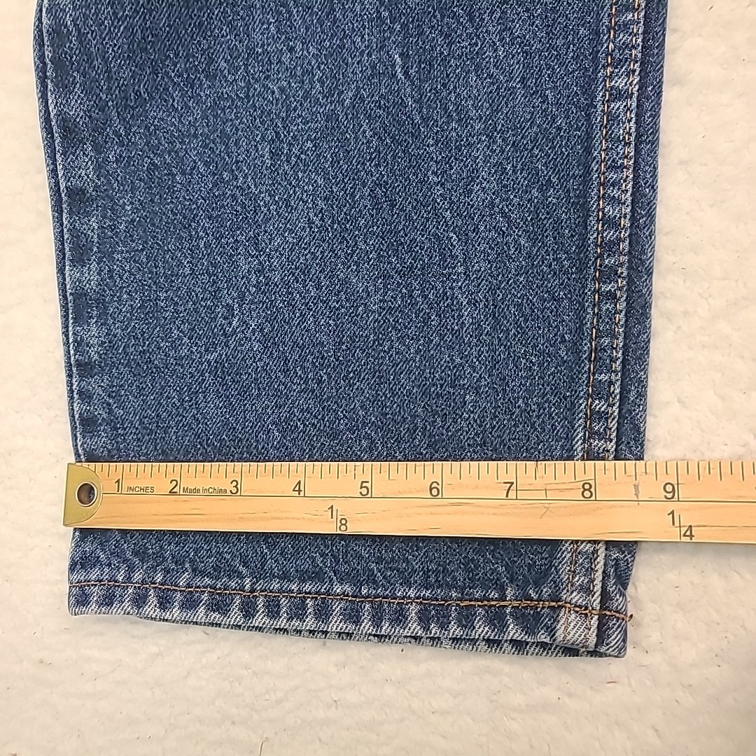 VTG Levi’s 505 Jeans Straight Blue Denim Mens 36×30 Faded Fits 34.5x 30 USA 90’s