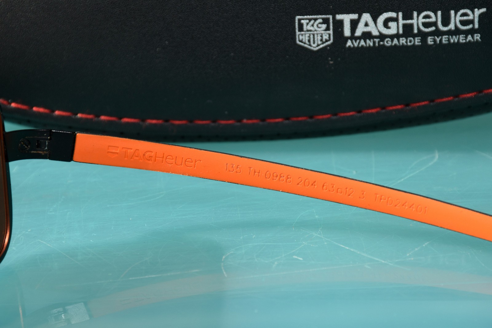 TAG HEUER Avant-garde Sport Performance Unisex-Adult Polarized Square Sunglasses