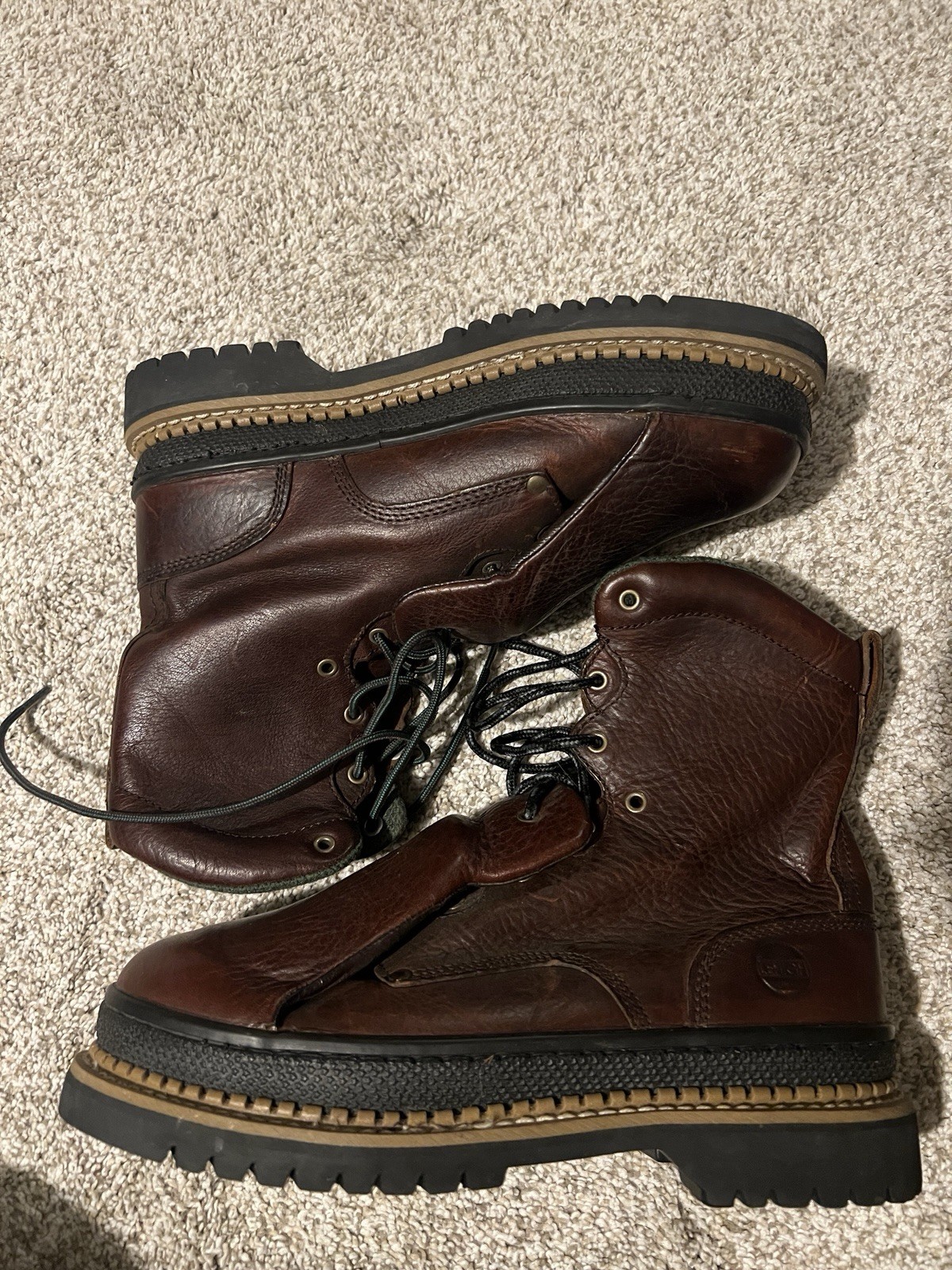 Lehigh Steel Toe Safety boots – Sz 10 – (ANSI Z41 PT99 M I7/5 C/75 Mt/75 EH)
