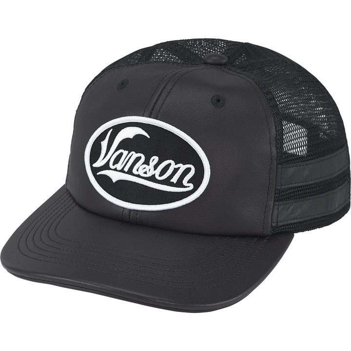 Supreme x Vanson Leathers Mesh Back 6-Panel 3colors FW25