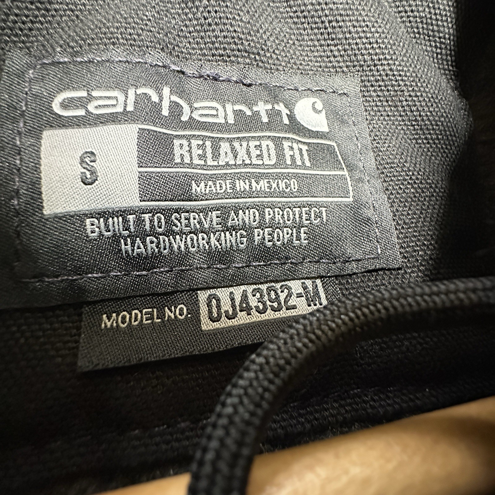Carhartt 0J4392-M Relaxed Fit Washed Duck Sierra Sherpa-Lined Jacket Size Small