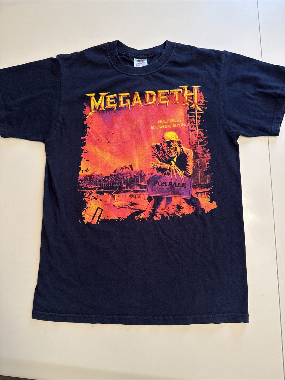 Official Vintage Megadeth Peace Sells Tee Shirt M Medium Thrash Metal